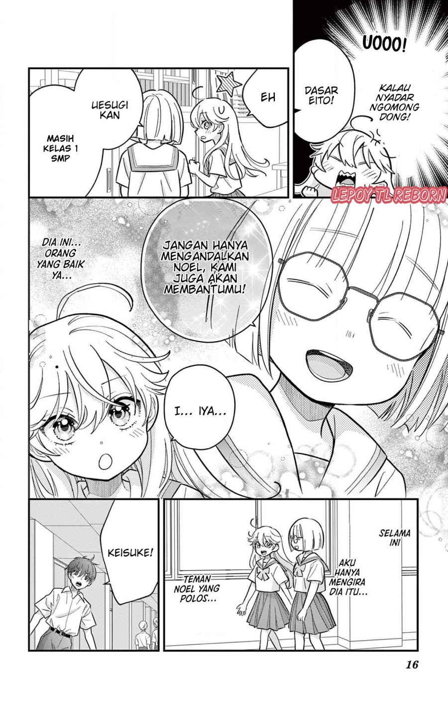 Uesugi-kun wa Onnanoko wo Yametai Chapter 16 Gambar 17