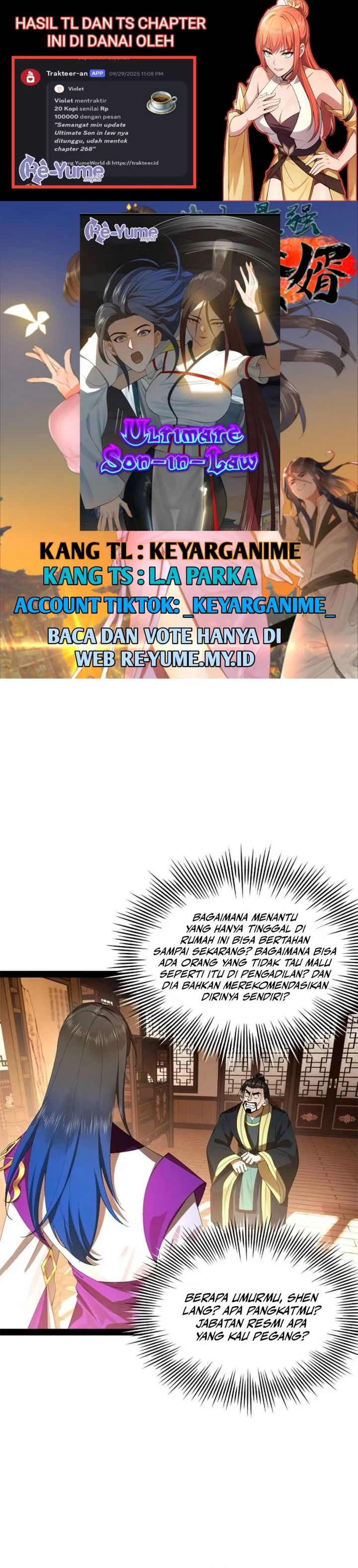 Ultimate Son-in-law Chapter 286 Gambar 1