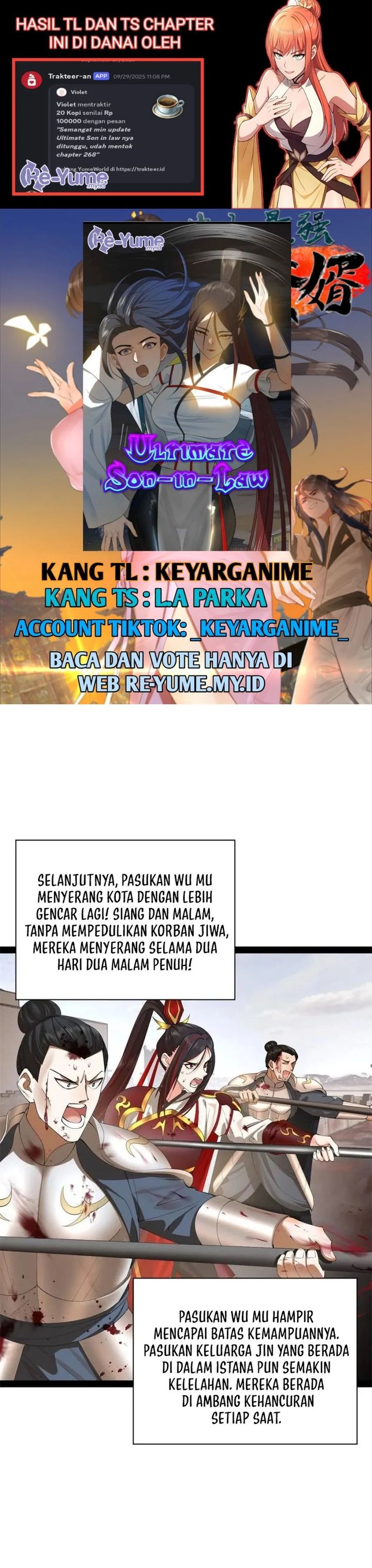 Ultimate Son-in-law Chapter 288 Gambar 1