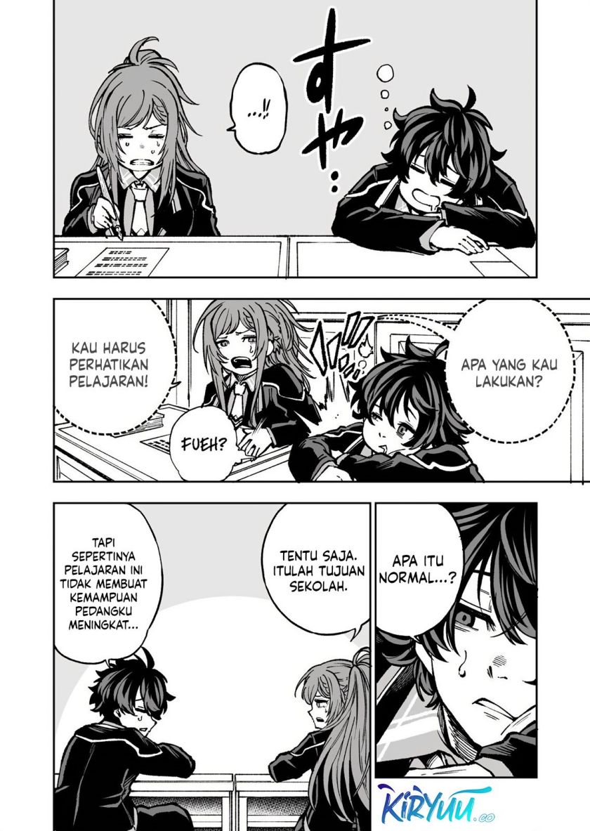 Umarekawatta Kensei Kenshi ga Reiguu sareru Majutsu Shijou Shugi no Gakuen de Musou suru Chapter 02 Gambar 7