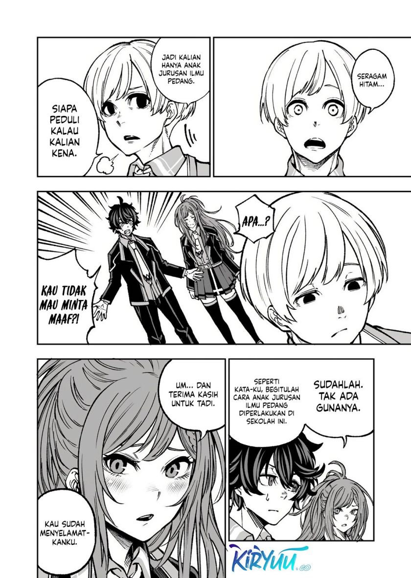 Umarekawatta Kensei Kenshi ga Reiguu sareru Majutsu Shijou Shugi no Gakuen de Musou suru Chapter 02 Gambar 15