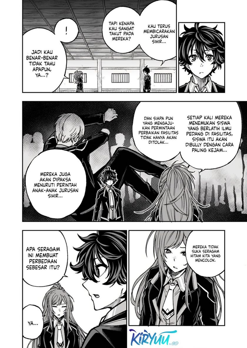 Umarekawatta Kensei Kenshi ga Reiguu sareru Majutsu Shijou Shugi no Gakuen de Musou suru Chapter 02 Gambar 19