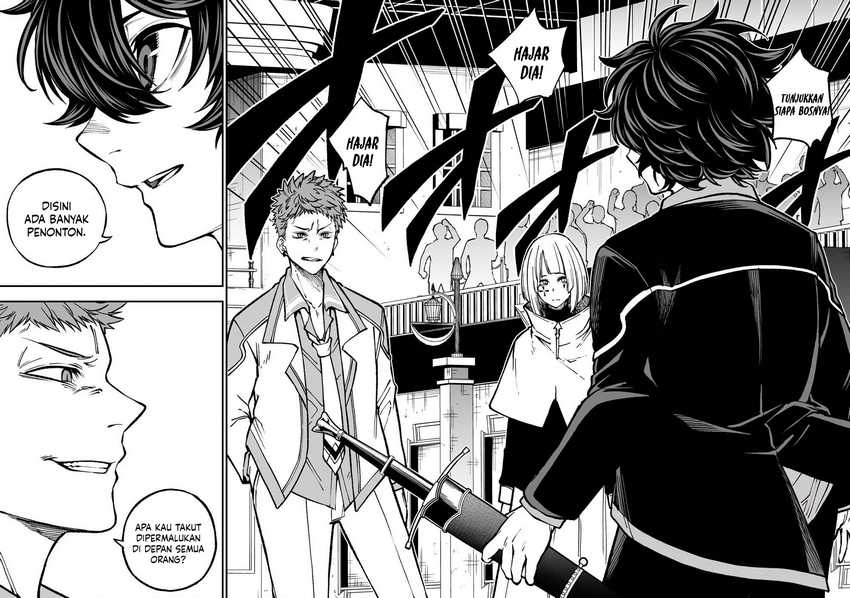Umarekawatta Kensei Kenshi ga Reiguu sareru Majutsu Shijou Shugi no Gakuen de Musou suru Chapter 03 Gambar 3