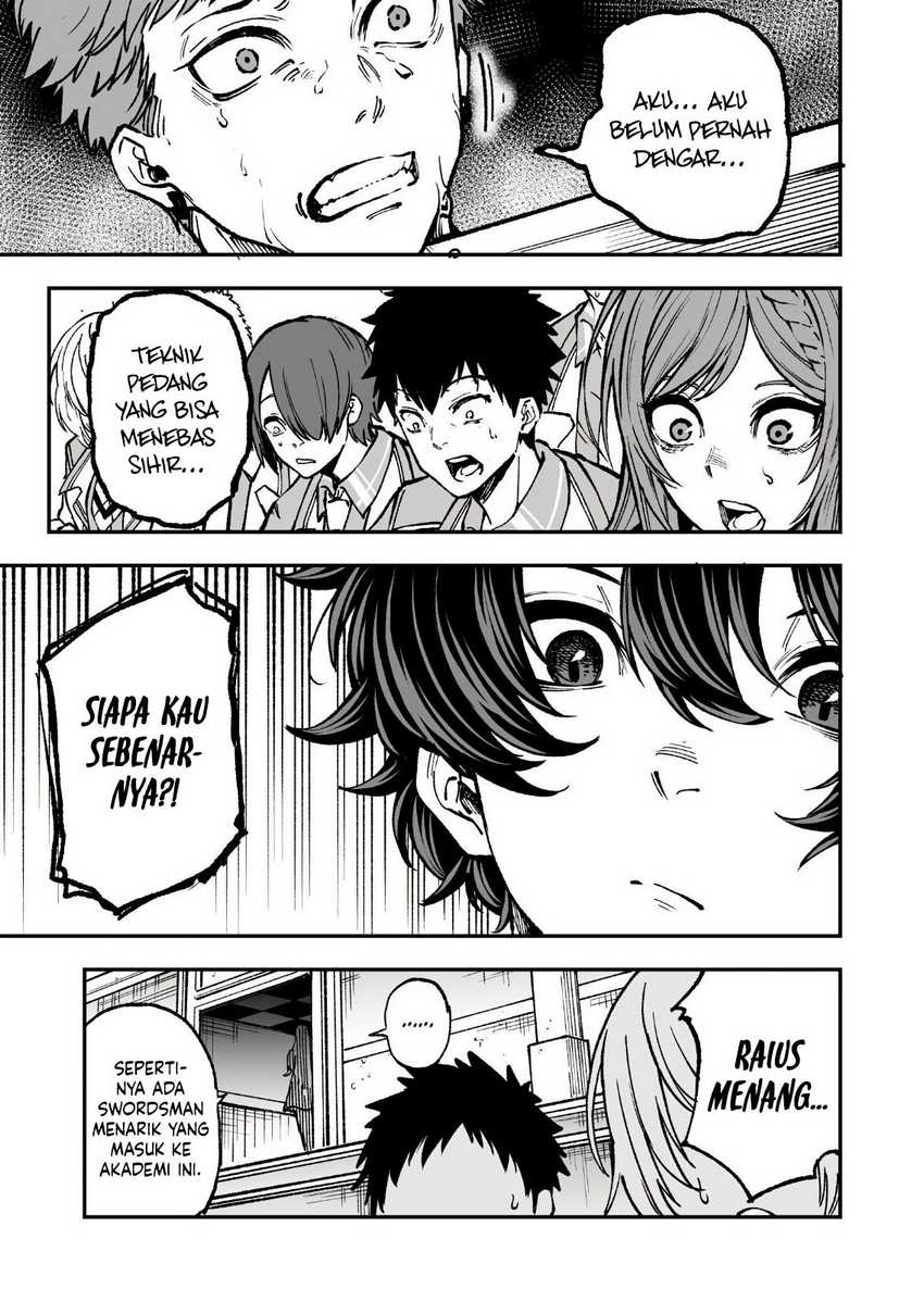 Umarekawatta Kensei Kenshi ga Reiguu sareru Majutsu Shijou Shugi no Gakuen de Musou suru Chapter 03 Gambar 35