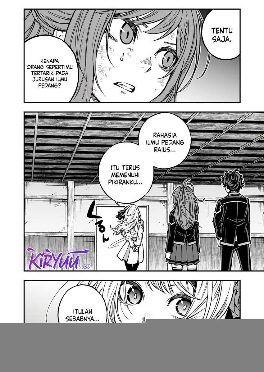 Umarekawatta Kensei Kenshi ga Reiguu sareru Majutsu Shijou Shugi no Gakuen de Musou suru Chapter 05 Gambar 19
