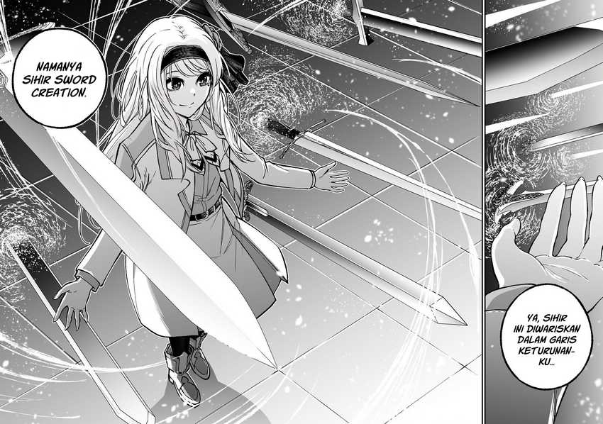 Umarekawatta Kensei Kenshi ga Reiguu sareru Majutsu Shijou Shugi no Gakuen de Musou suru Chapter 05 Gambar 31