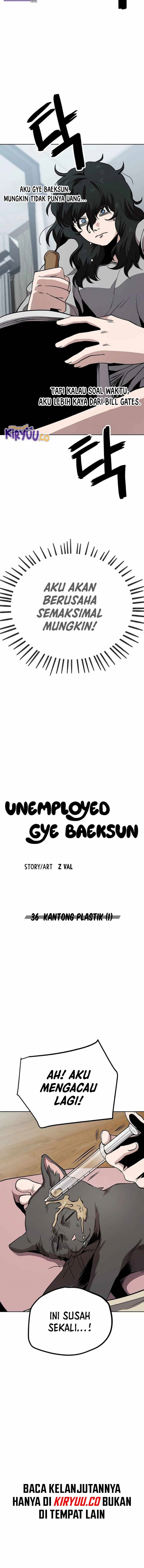 Unemployed Gye Baek Soon Chapter 36 Gambar 11