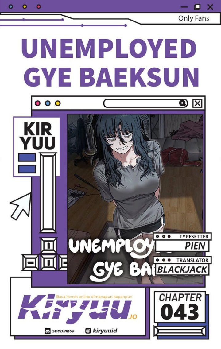 Unemployed Gye Baek Soon Chapter 43 Gambar 1