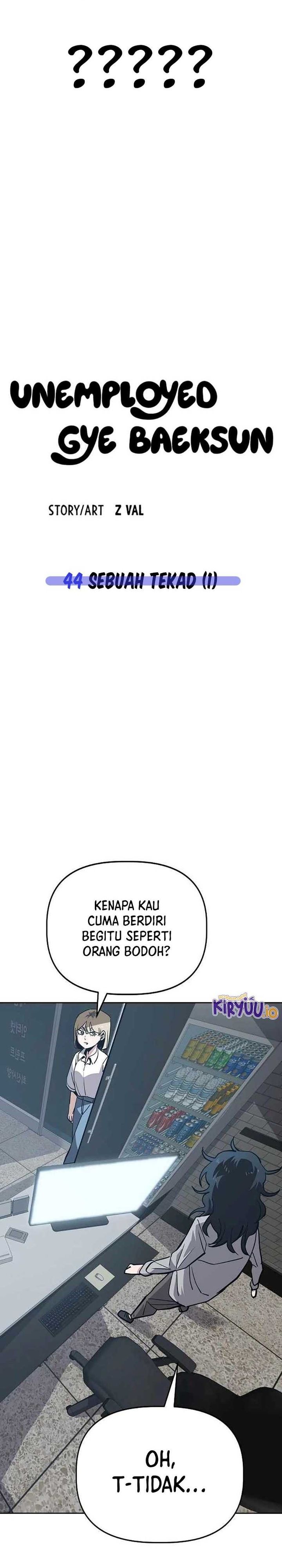 Unemployed Gye Baek Soon Chapter 44 Gambar 26
