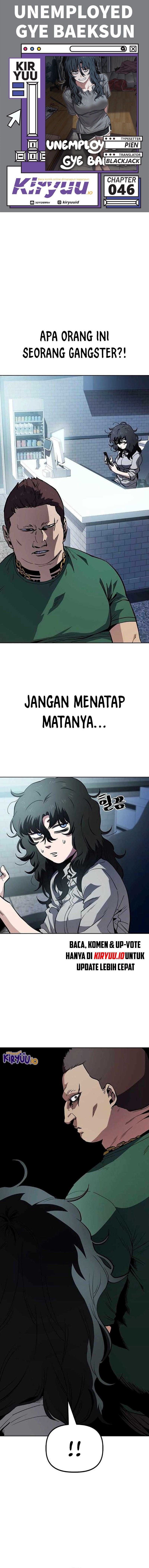 Unemployed Gye Baek Soon Chapter 46 Gambar 1