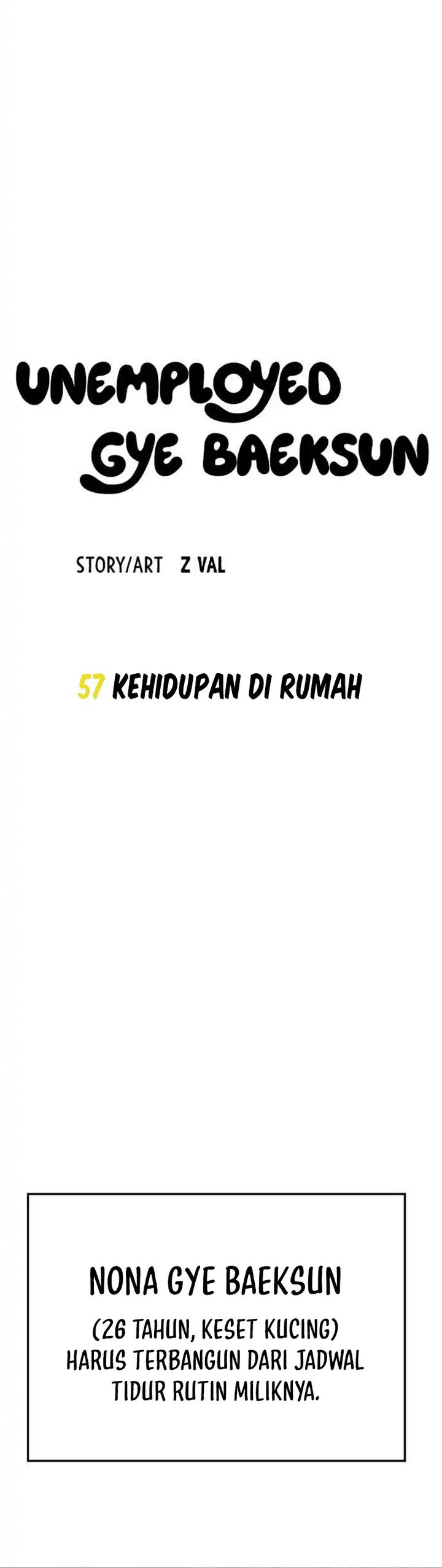 Unemployed Gye Baek Soon Chapter 57 Gambar 10