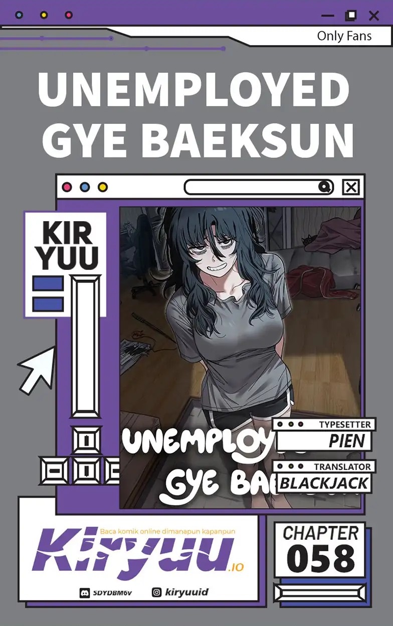 Unemployed Gye Baek Soon Chapter 58 Gambar 1