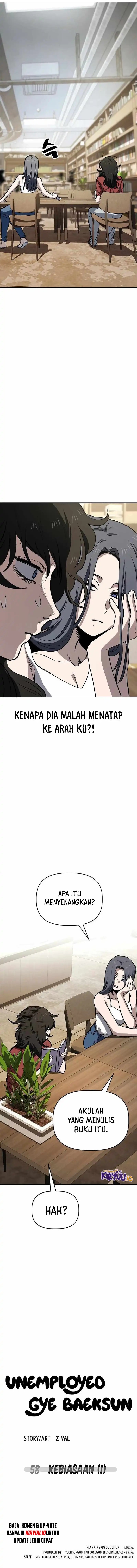 Unemployed Gye Baek Soon Chapter 58 Gambar 14