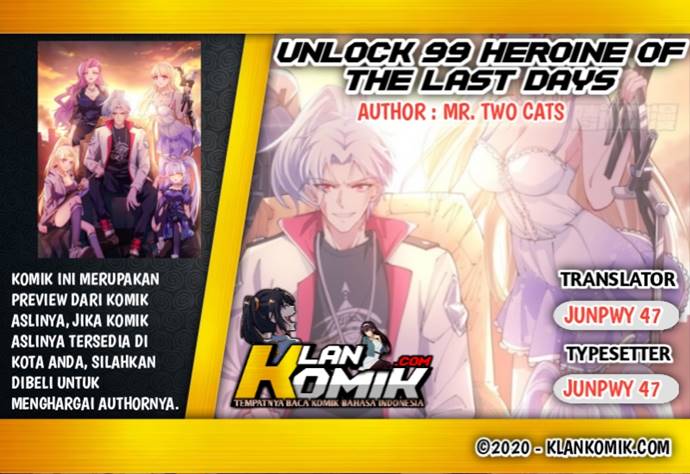 Unlock 99 Heroine Of The Last Day Chapter 15 Gambar 1