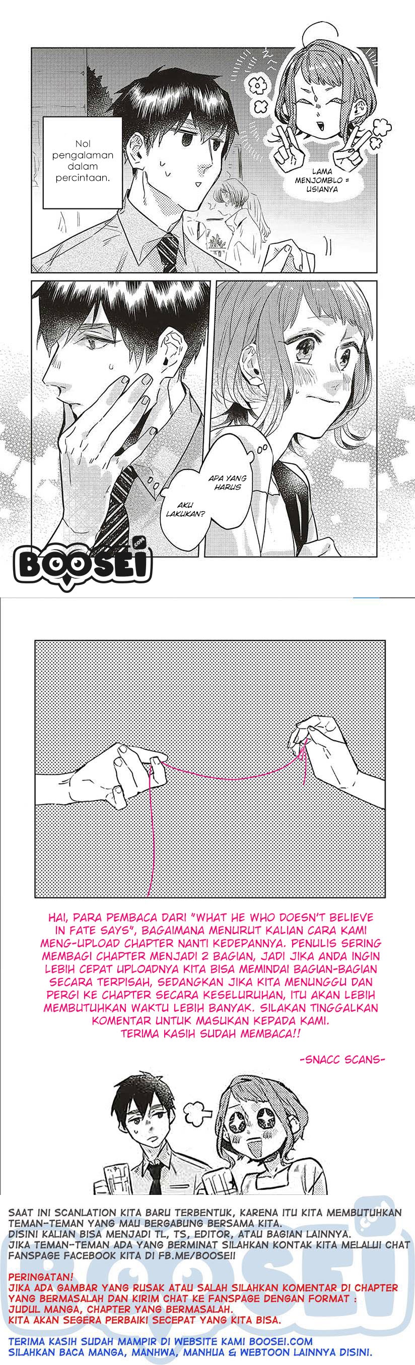 Unmei wo shinjinai kare ga iuniwa Chapter 04 Gambar 7