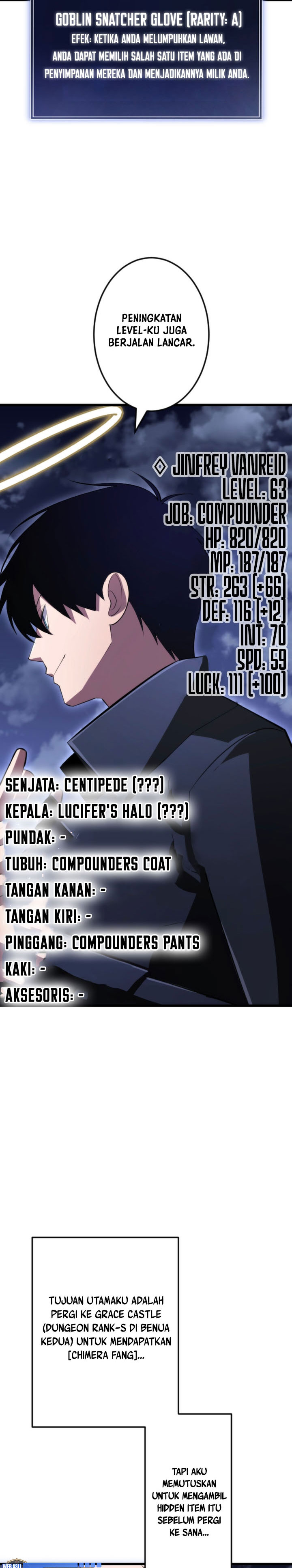 Unparalleled ??? Rank Hidden Equipment Chapter 20 Gambar 4
