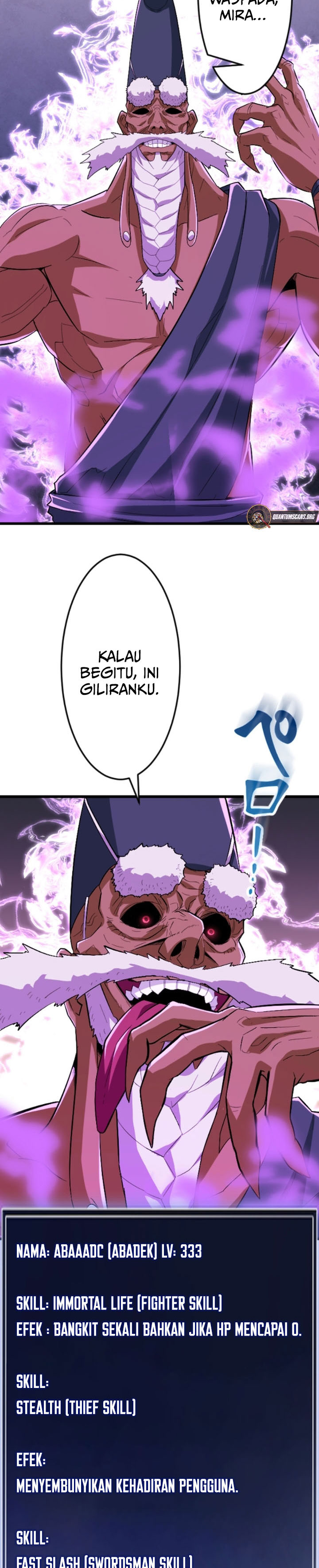 Unparalleled ??? Rank Hidden Equipment Chapter 55 Gambar 40