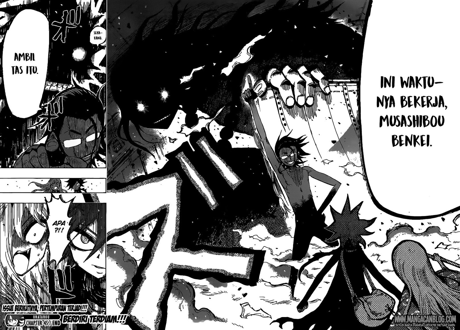 Uratarou Chapter 45 Gambar 19