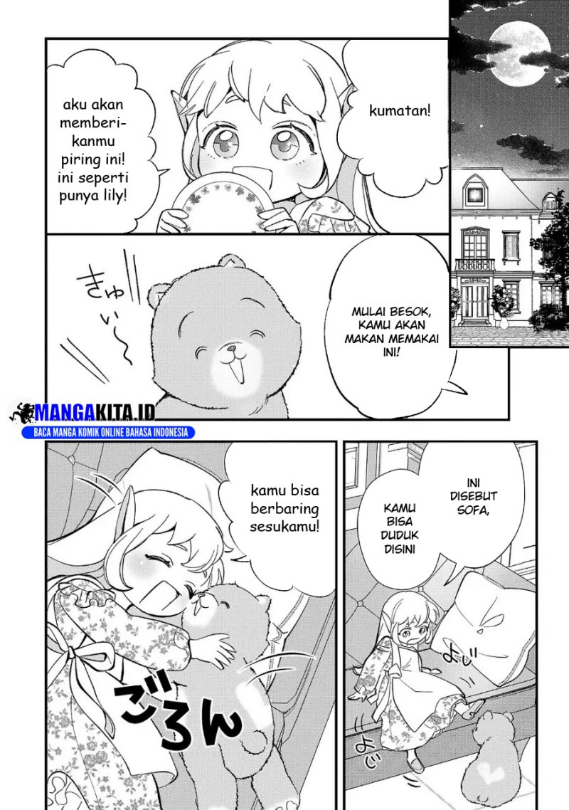 Urenokori no Dorei Elf wo Hirotta no de, Musume ni suru Koto ni shita Chapter 11.2 Gambar 10