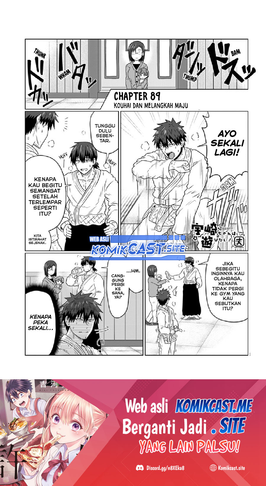 Uzaki-chan wa Asobitai! Chapter 89 Gambar 2