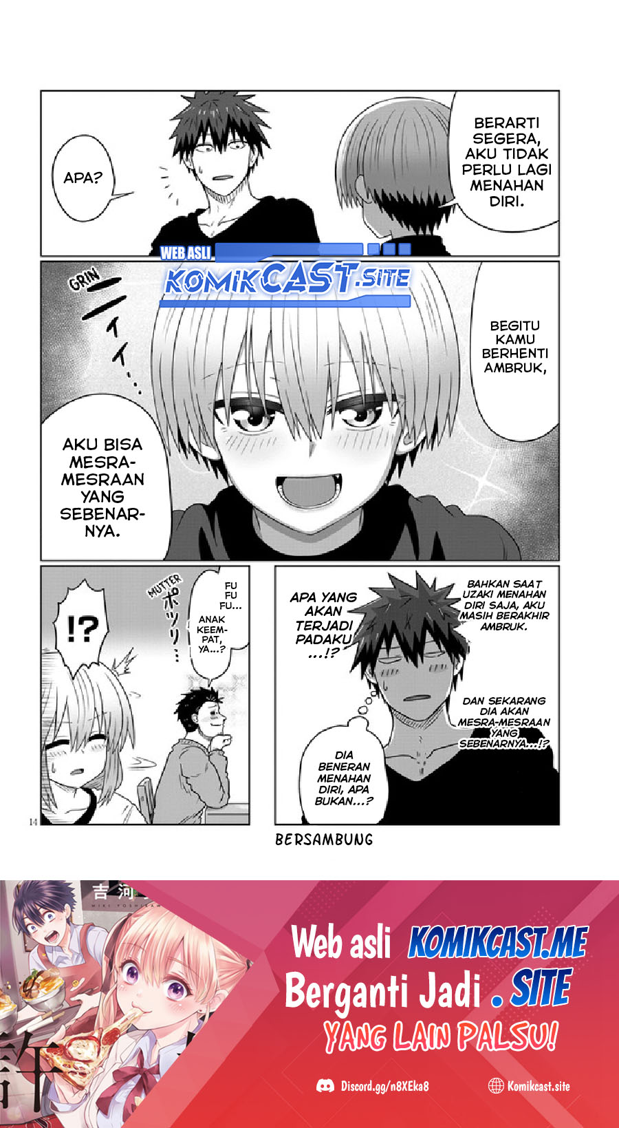 Uzaki-chan wa Asobitai! Chapter 89 Gambar 15