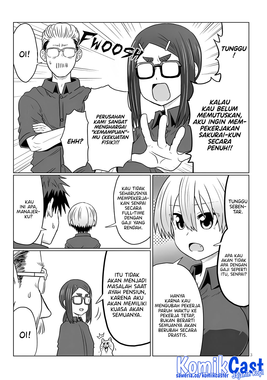 Uzaki-chan wa Asobitai! Chapter 121 Gambar 4