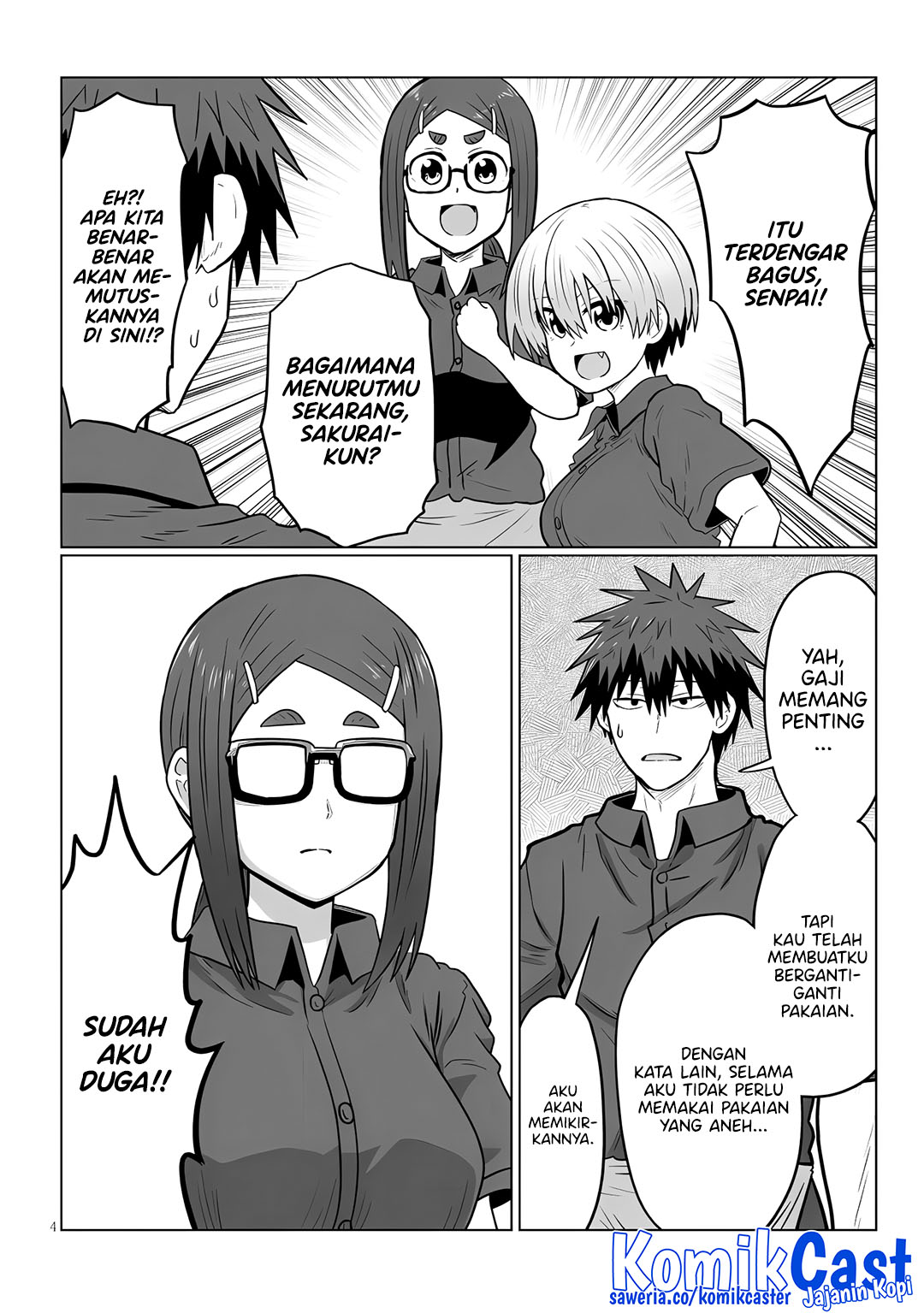 Uzaki-chan wa Asobitai! Chapter 121 Gambar 5
