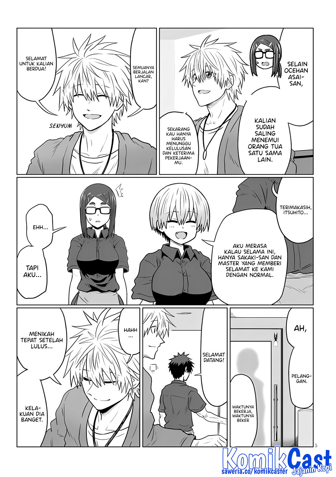 Uzaki-chan wa Asobitai! Chapter 121 Gambar 6