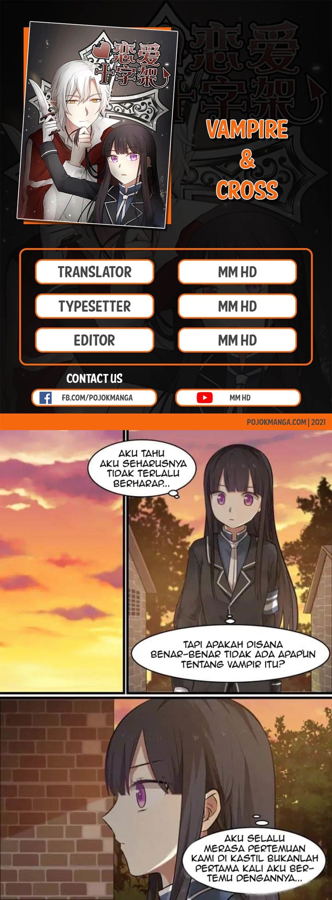 Vampire & Cross Chapter 34 Gambar 1