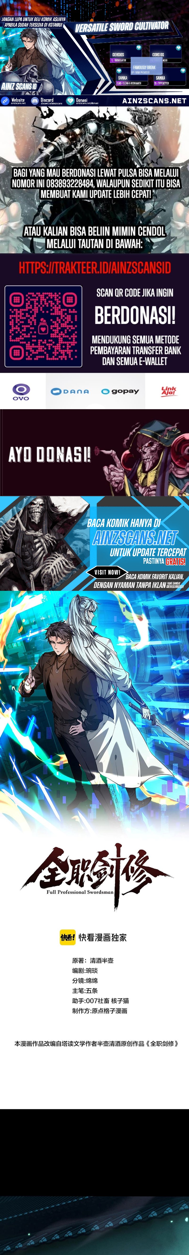 Versatile Sword Cultivator (Unbeatable Sword Master Cultivator) Chapter 15 Gambar 1