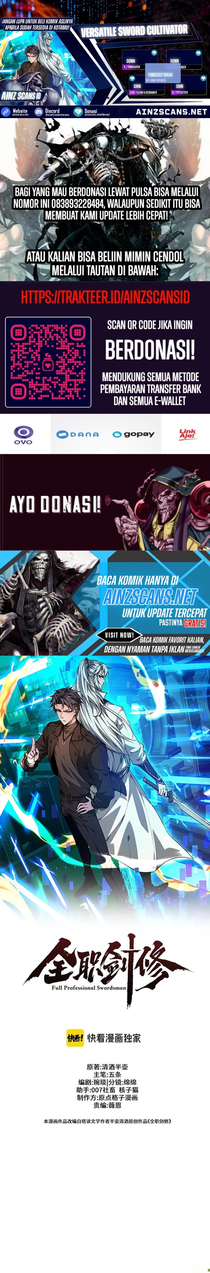 Versatile Sword Cultivator (Unbeatable Sword Master Cultivator) Chapter 23 Gambar 1