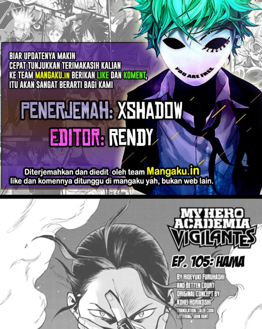 Vigilante: Boku no Hero Academia Illegals Chapter 105 Gambar 1