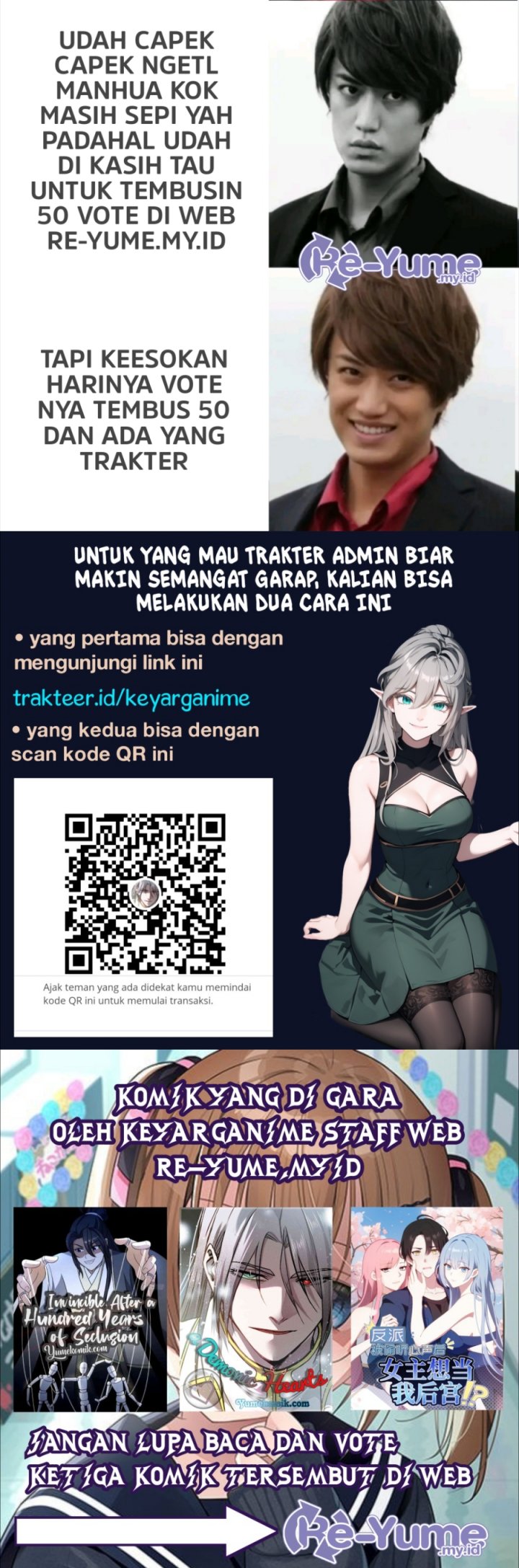 Villain: After Being Eavesdropped, The Heroine Wants To Be My Harem!? Chapter 37 Gambar 1