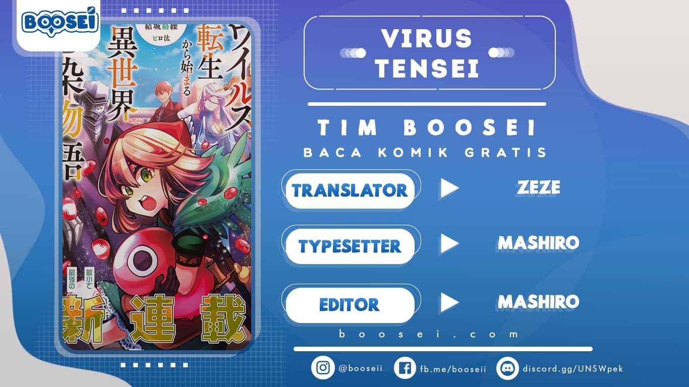 Virus Tensei kara Isekai Kansen Monogatari Chapter 01 Gambar 1