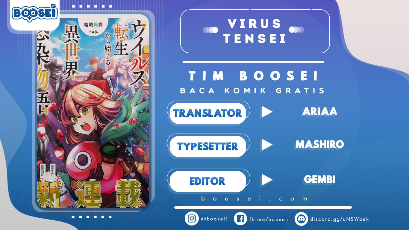 Virus Tensei kara Isekai Kansen Monogatari Chapter 04.2 Gambar 1