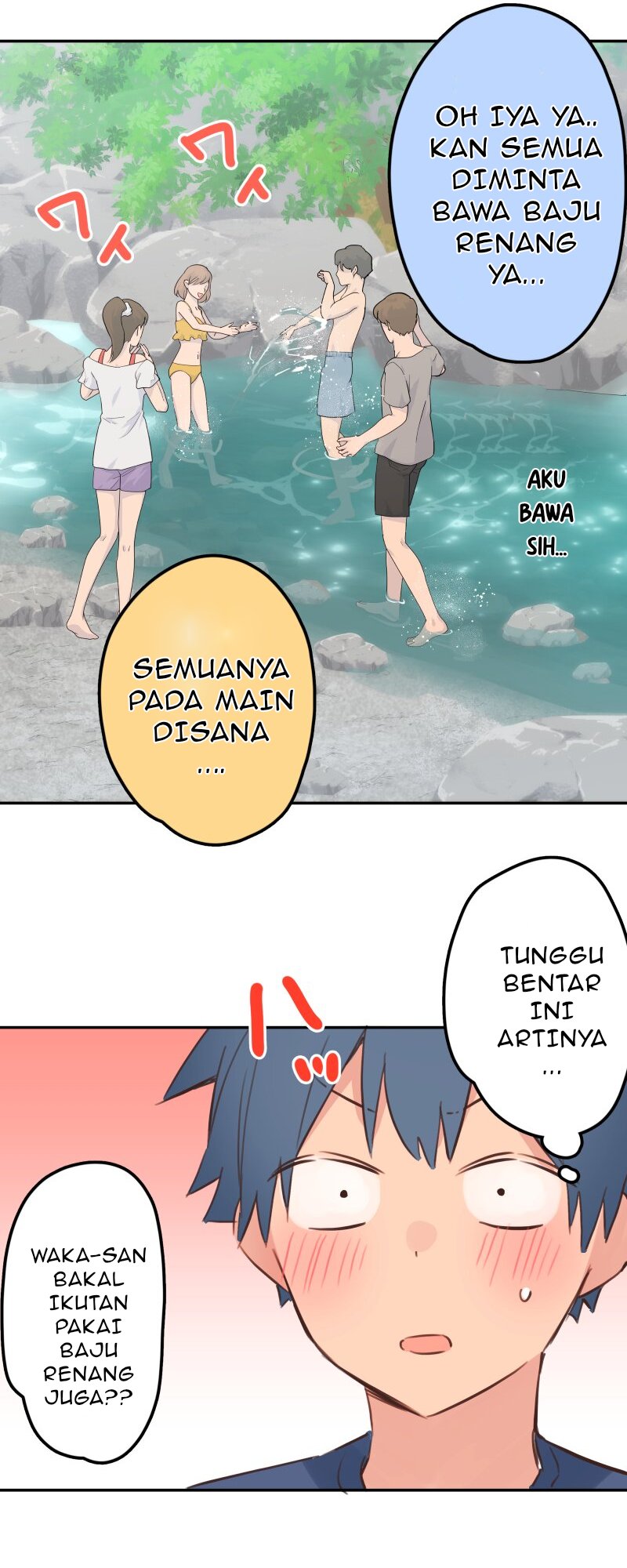 Waka-chan Is Flirty Again Chapter 202 Gambar 27