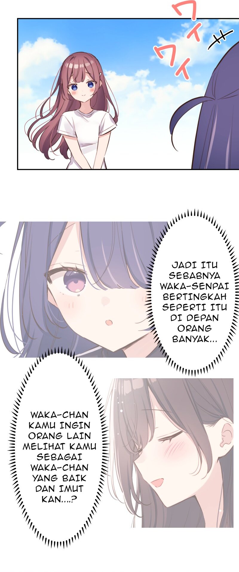 Waka-chan Is Flirty Again Chapter 203 Gambar 15