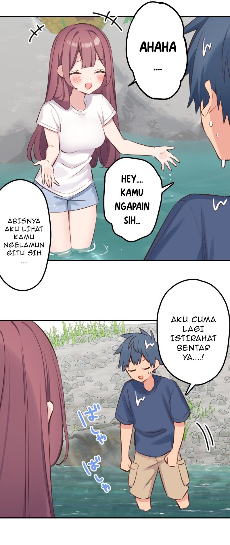 Waka-chan Is Flirty Again Chapter 203 Gambar 18