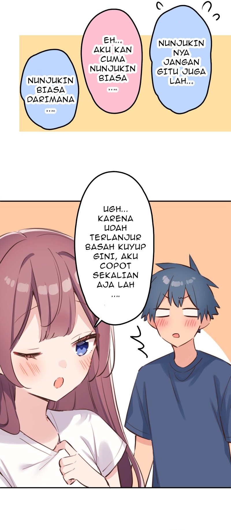 Waka-chan Is Flirty Again Chapter 203 Gambar 24
