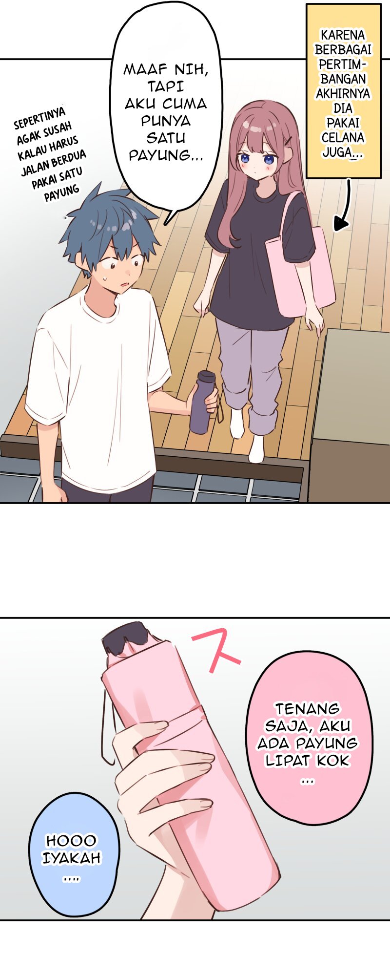 Waka-chan Is Flirty Again Chapter 206 Gambar 28