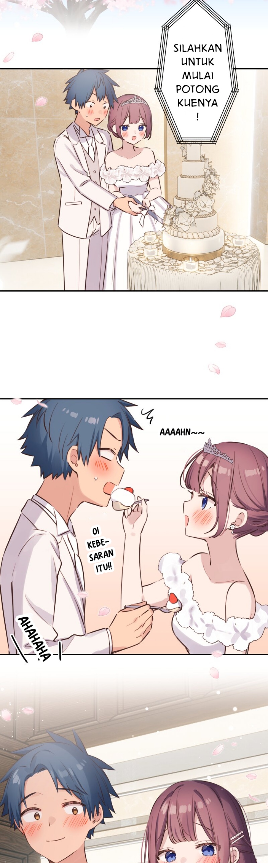 Waka-chan Is Flirty Again Chapter 214 End Gambar 3