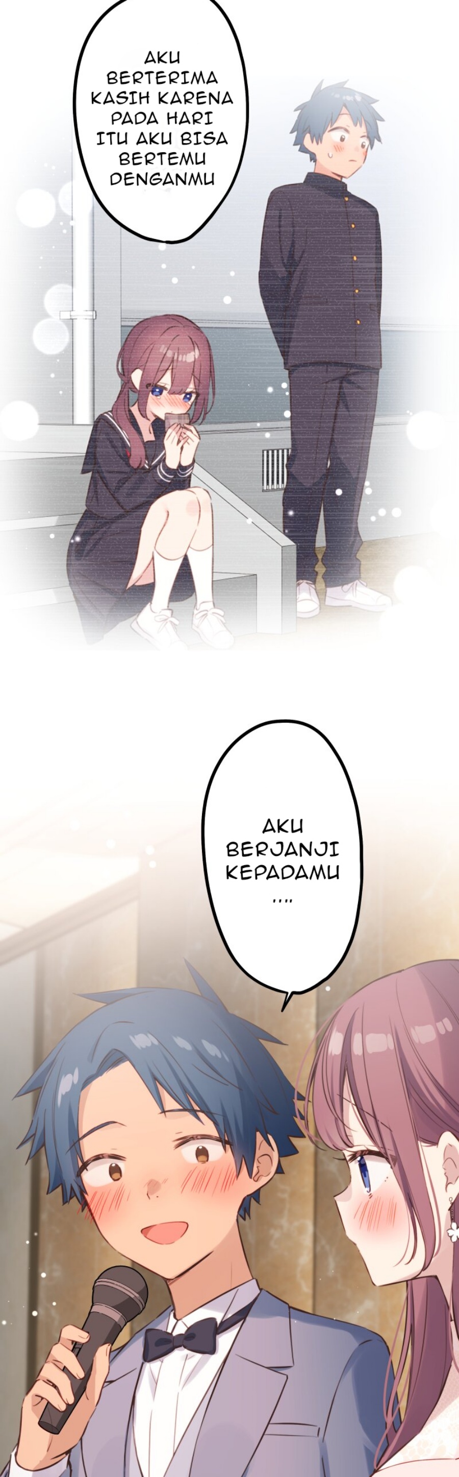 Waka-chan Is Flirty Again Chapter 214 End Gambar 6
