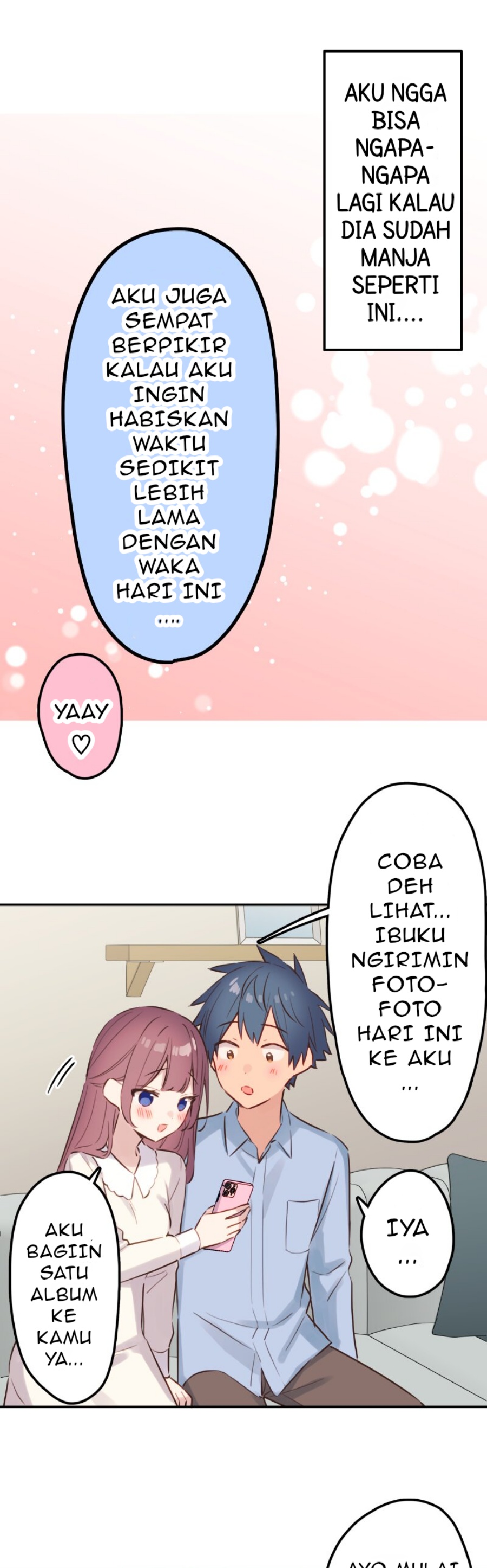 Waka-chan Is Flirty Again Chapter 214 End Gambar 21