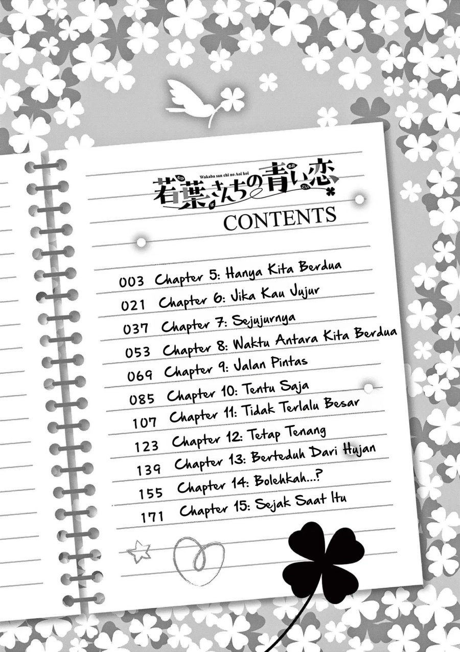 Wakaba-sanchi no Aoi Koi Chapter 15.5 Gambar 5