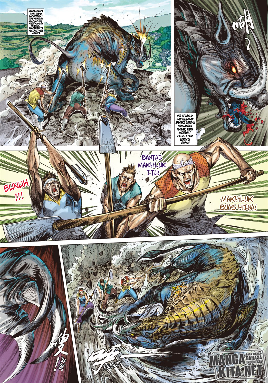 War of Mountains and Seas Chapter 01.2 Gambar 4