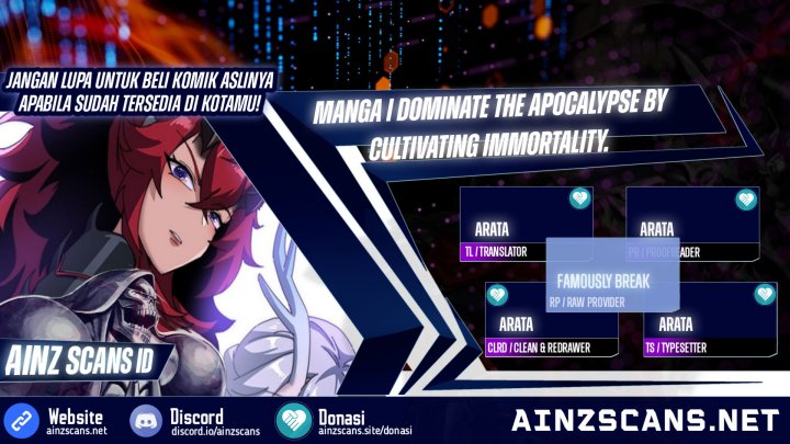 Wasteland Domination (I Dominate the Apocalypse Through Cultivation) Chapter 07 Gambar 1