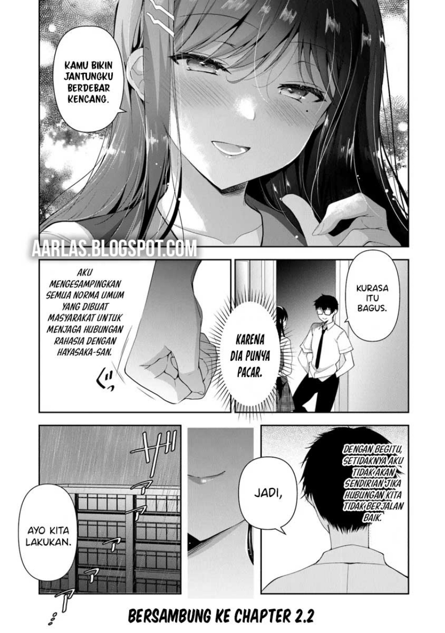 Watashi Nibanme no Kanojo de Ii kara Chapter 02.1 Gambar 18