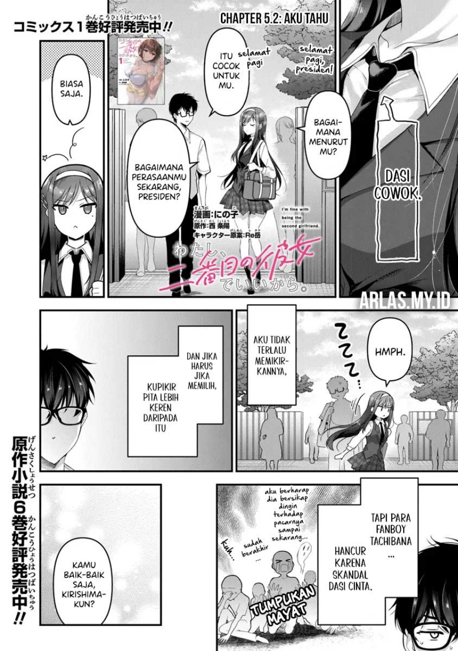 Watashi Nibanme no Kanojo de Ii kara Chapter 05.2 Gambar 2