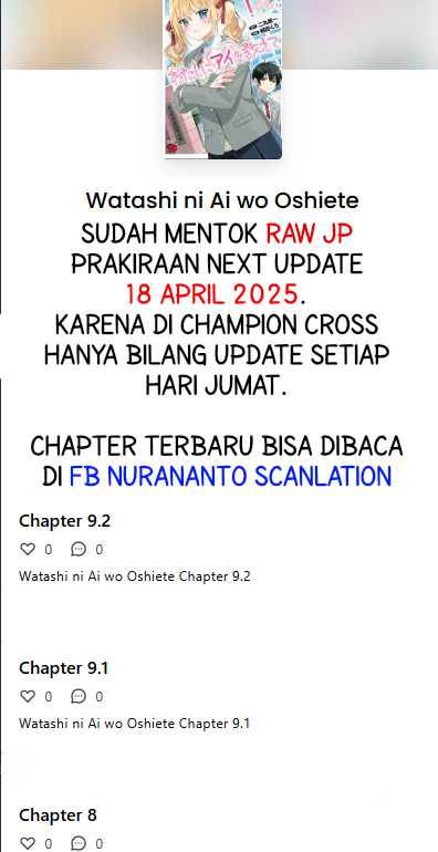 Watashi ni Ai wo Oshiete Chapter 04 Gambar 28