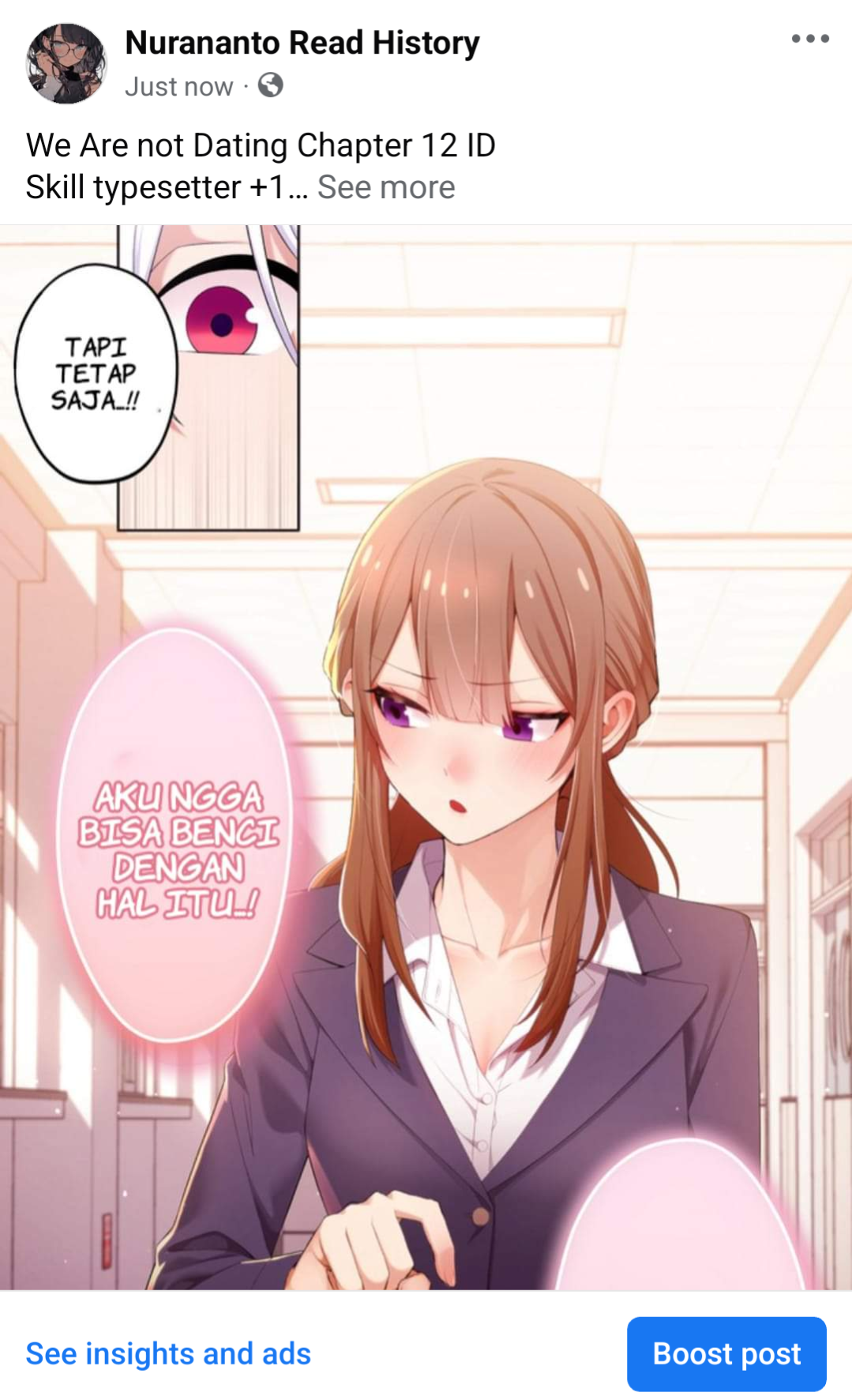 We’re Not Dating!! Chapter 12 Gambar 3